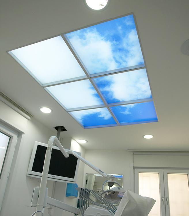 LED wolken plafond